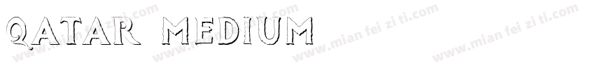 Qatar Medium字体转换